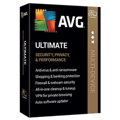 AVG Ultimate 2024, 10 PC, 1 leto, ESD licenca (kartica)