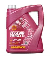 Mannol motorno olje Legend Formula C5, 0W-20, 5 l