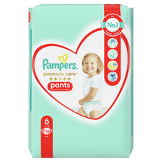 Pampers plenice Premium Pants 6 (15+ kg) 18 kosov