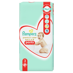 Pampers hlačne plenice Premium Care Pants 3 (6-11 kg) Midi 48 kosov