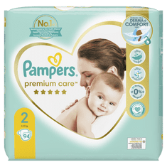 Pampers plenice Premium Care 2 Mini (4-8 kg) 94 kosov