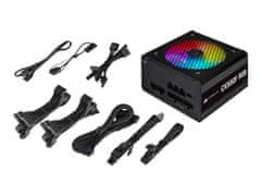 Corsair CX Series CX550F RGB modularni napajalnik, 550 W, 80 PLUS Bronze (CP-9020216-EU)