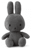 Miffy Corduroy zajček mehka igrača, 50 cm, siva