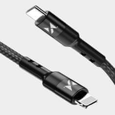 MG kabel USB-C / USB-C PD 18W 1m, črna
