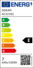 Osram žarnica LED FIL CL A 60 FR, 7,2 W / 827, E27 GL FR, 2 ks