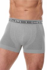 Brubeck Moške boksarice 00501A grey, siva, XL