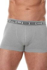 Brubeck Moške boksarice 10050A grey, siva, S