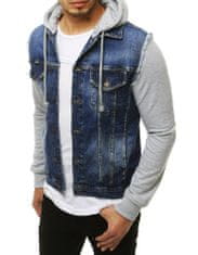 Dstreet Moška jeans jakna Lean modra XXL