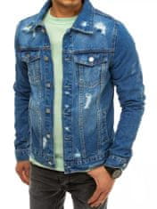 Dstreet Moška jeans jakna Adam modra L