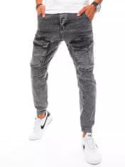 Dstreet Moški denim žepi Odo temno siva 36