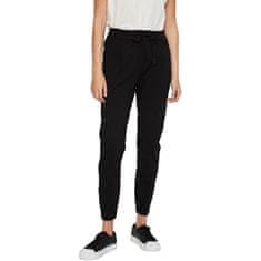 Vero Moda Ženske hlače VMEVA Relaxed Fit 10197909 Black (Velikost S/34)