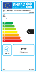 Ariston ARI 150 H 570 THER MO EU električni grelnik vode, ležeči (3010895)