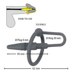 You2Toys Erekcijski obroček z dilatorjem (R517747)