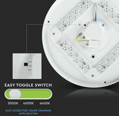 V-TAC  LED plafonjera 36W 2160lm 120° IP20 CCT ZVEZDNO NEBO 