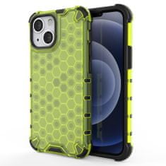 slomart ohišje honeycomb case z odbijačem tpu za iphone 13 mini zeleno