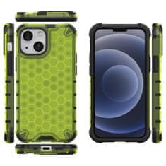 slomart ohišje honeycomb case z odbijačem tpu za iphone 13 mini zeleno