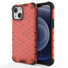 slomart ovitek honeycomb case z odbijačem tpu za iphone 13 mini rdeč