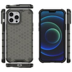 slomart ovitek honeycomb case z odbijačem tpu za iphone 13 pro max črn