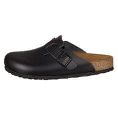 Birkenstock Cokle črna 47 EU Boston Leder