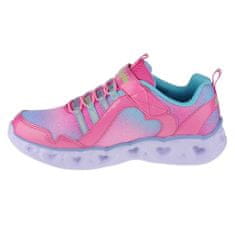 Skechers Čevlji roza 35 EU Heart Lights Rainbow Lux