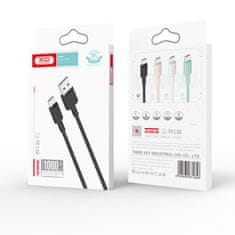 XO podatkovni kabel NB156 USB - Micro USB, 1,0 m, 2,4A, črn