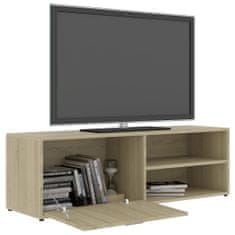 Vidaxl TV omarica sonoma hrast 120x34x37 cm iverna plošča