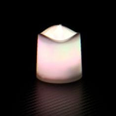 Vidaxl Električne čajne svečke brez plamena LED 12 kosov barvne