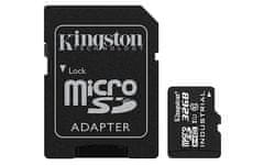 Kingston Micro SDHC spominska kartica, 32 GB Industrial, Class 10, UHS-I, U3, V30, A1 + adapter