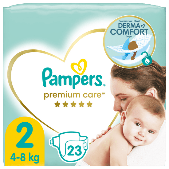 Pampers plenice Premium Care 2 (4-8 kg) 23 kosov