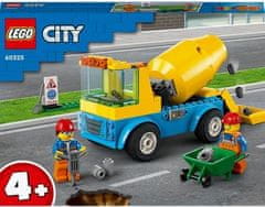 LEGO City 60325 tovornjak za mešanje betona