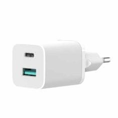 XO Polnilec za telefon HN238A 1xUSB QC, 1xUSB-C PD