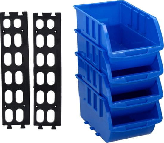 Kinzo Stenski predalnik PVC – 6 delni organizator