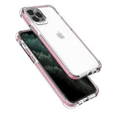 HURTEL ARMOUR OVITEK IZ GELA SPRING ARMOR S PISANIM OKVIRJEM ZA IPHONE 12 MINI ROZA