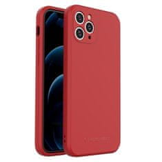 WOZINSKY WOZINSKY COLOR CASE SILIKONSKI UPOGLJIV TRPEŽEN OVITEK ZA IPHONE 11 PRO RDEČ