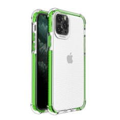 HURTEL ARMOUR OVITEK IZ GELA SPRING ARMOR S PISANIM OKVIRJEM ZA IPHONE 11 PRO MAX, ZELEN