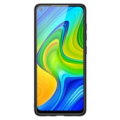 slomart eleganten etui dux ducis yolo iz mehkega tpu in pu usnja za xiaomi redmi 10x 4g / xiaomi redmi note 9 črn