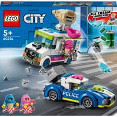 LEGO City - Policijski pregon s tovornjakom za sladoled (60314)