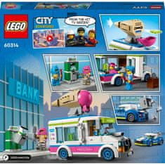 LEGO City - Policijski pregon s tovornjakom za sladoled (60314)