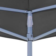 Vidaxl Streha za vrtni šotor 2x2 m antracit 270 g/m2