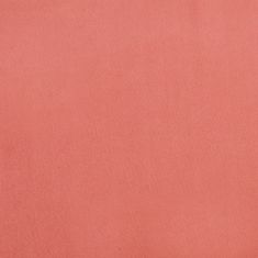 Greatstore Podnožje, roza, 78x56x32 cm, oblazinjeno v žametu