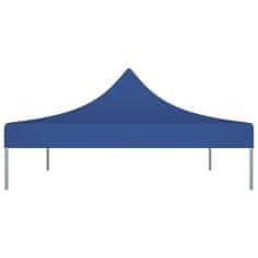 Vidaxl Streha za vrtni šotor 4x3 m modra 270 g/m2