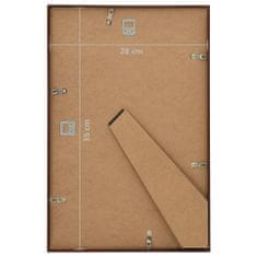 Vidaxl Okvir za fotografije, 3 kosi, za steno ali mizo, 28x35 cm, MDF