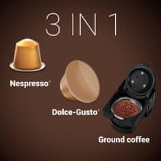 POLARIS Aparat za kavo Espresso Polaris PCM 2020 3-v-1 (Nespresso, Dolce-Gusto)