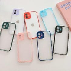 slomart silikonski prožni prosojni ovitek milky case za xiaomi redmi 9t rdeč