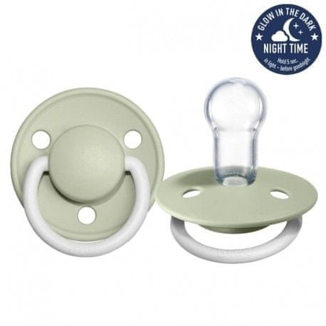 BIBS 1010270 SILIKONSKI SESALEC DE LUX SAGE NIGHT 0-36