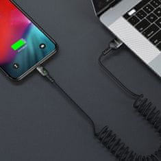 Mcdodo MCDODO KABEL USB-C SPIRALNA VZMET HITRO POLNJENJE USB TIPA C VODIL 2M