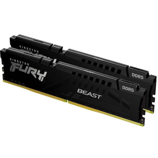 Kingston Fury Beast pomnilnik (RAM), DDR5, 32 GB (2x16GB), 5200 MHz (KF552C40BBK2-32)