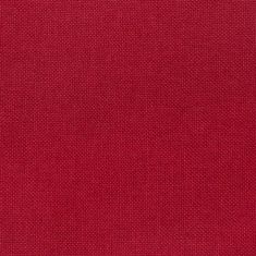 Vidaxl Vrtljivi namizni stol, vinsko rdeče barve, oblazinjen s tkanino