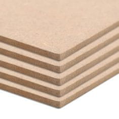 Vidaxl MDF plošče kvadratne 60x60 cm 2,5 mm 20 kosov