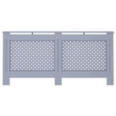 Vidaxl Pokrov za radiator antraciten 172x19x81 cm mediapan